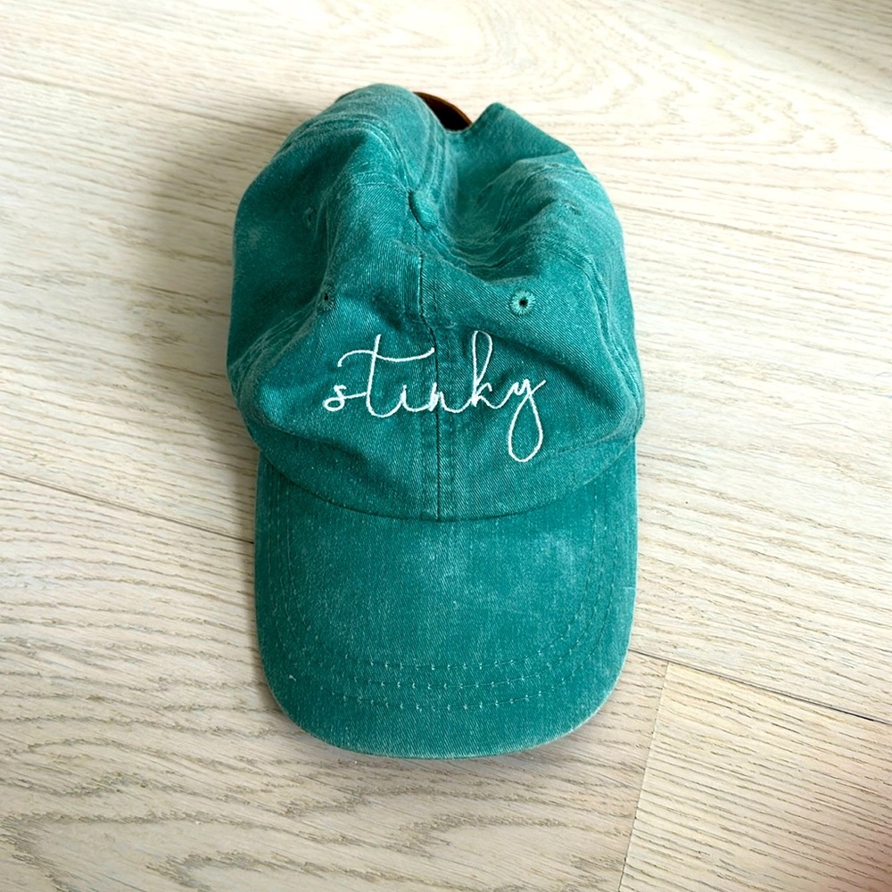 Green stinky cap